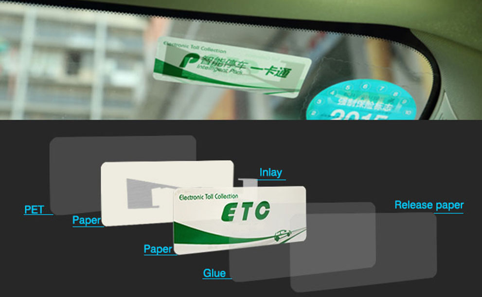 UHF RFID Windshield Label
