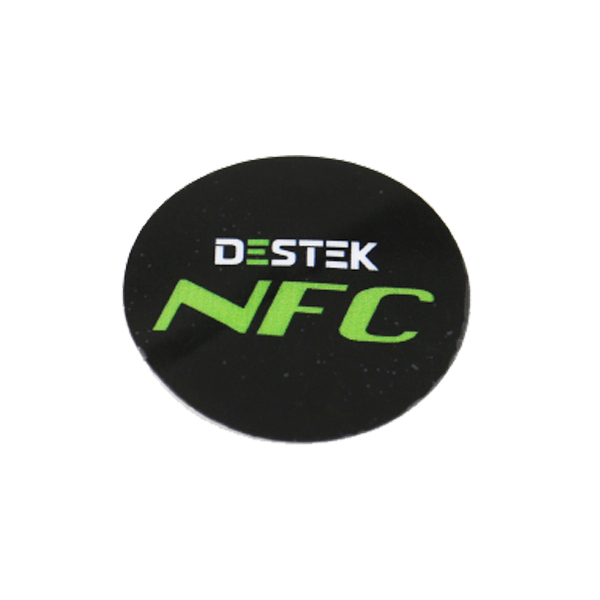 30mm Round Shape N-tag215 Nfc Sticker 