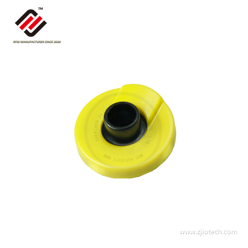 من خلال ثقب 860-960 ميجا هرتز UHF الحيوان RFID علامة الأذن