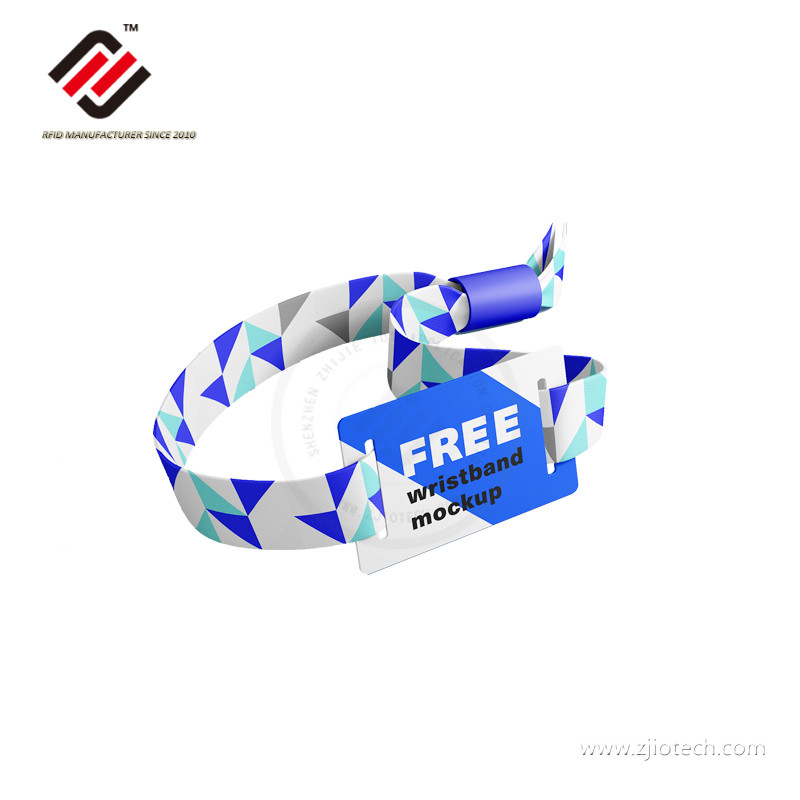 تذاكر مهرجان الموسيقى MF 1K RFID الأساور النسيجية