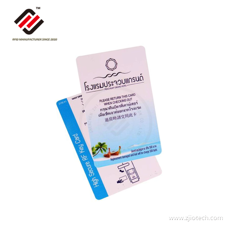 مخصص ISO14443A HF القرب بطاقات مفتاح فندق RFID