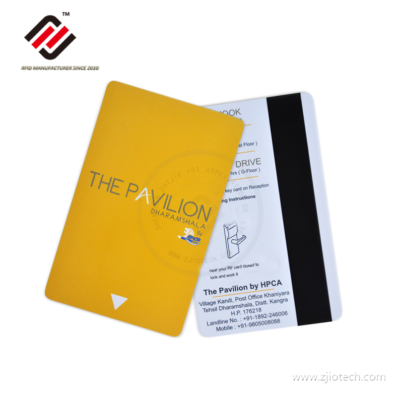 HF 13.56MHz كامل اللون مطبوعة Onity قفل RFID Keycard
