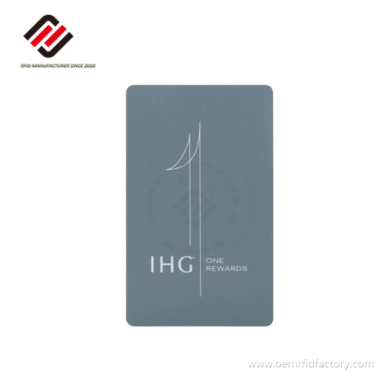 بطاقة RFID بتردد 13.56 ميجا هرتز من HIG Rewards Club بواسطة بطاقة مفتاح فندق HIG